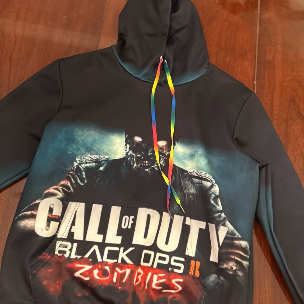 Call of Duty Black Ops II Hoodie Boy size XL